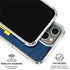 University of Michigan Jersey Split iPhone 15 Pro Clear Case